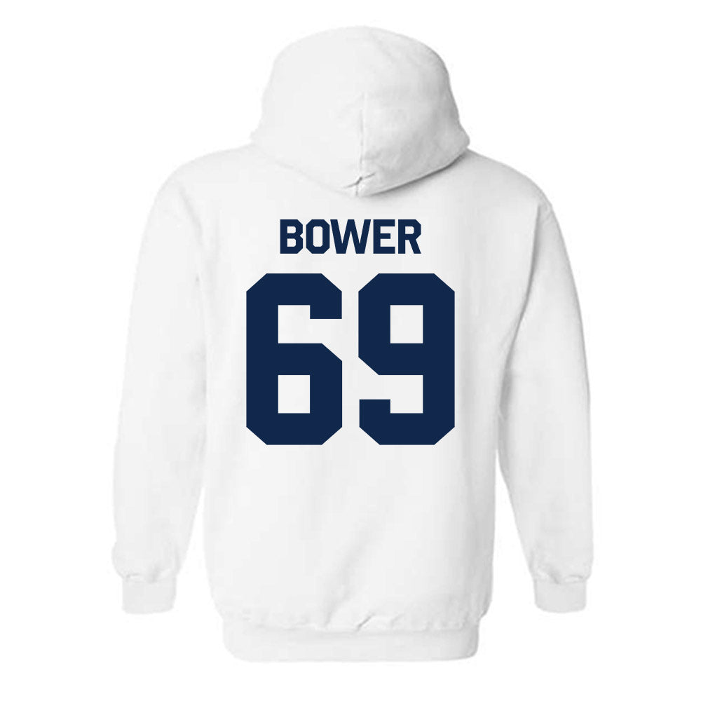 Butler - NCAA Football : Eric Bower - Classic Shersey Hooded Sweatshirt-1