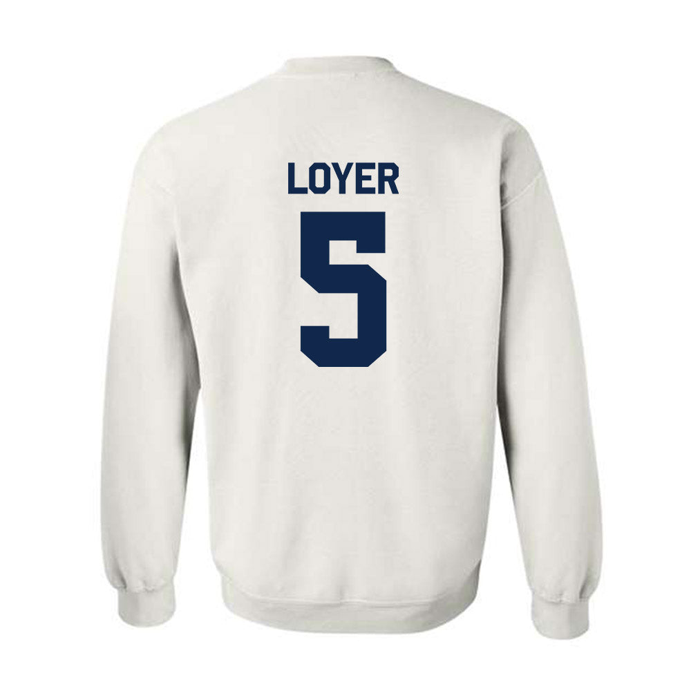 Butler - NCAA Women's Volleyball : Jersey Loyer - Classic Shersey Crewneck Sweatshirt-1