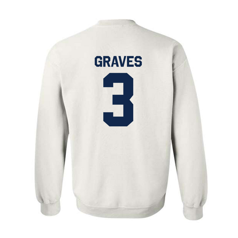 Butler - NCAA Women's Soccer : Chrissy Graves - Classic Shersey Crewneck Sweatshirt-1
