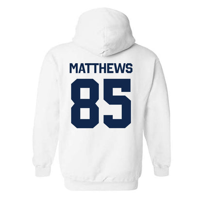 Butler - NCAA Football : Blake Matthews - Classic Shersey Hooded Sweatshirt-1