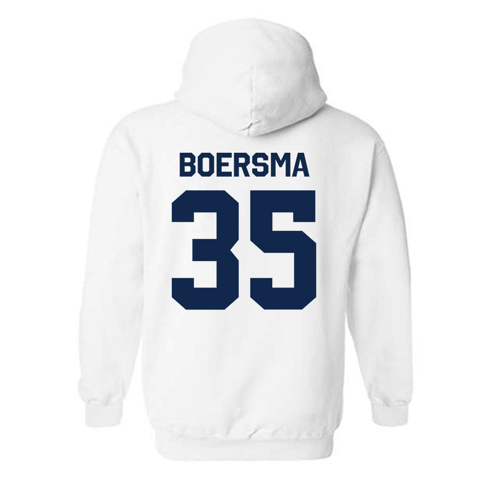 Butler - NCAA Men's Soccer : Brooks Boersma - Classic Shersey Hooded Sweatshirt-1