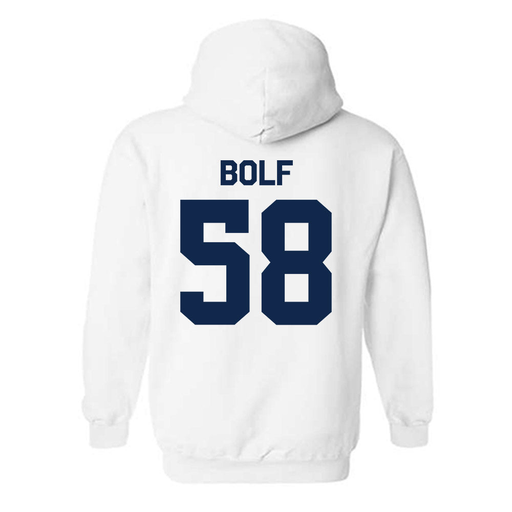 Butler - NCAA Football : Andy Bolf - Classic Shersey Hooded Sweatshirt-1
