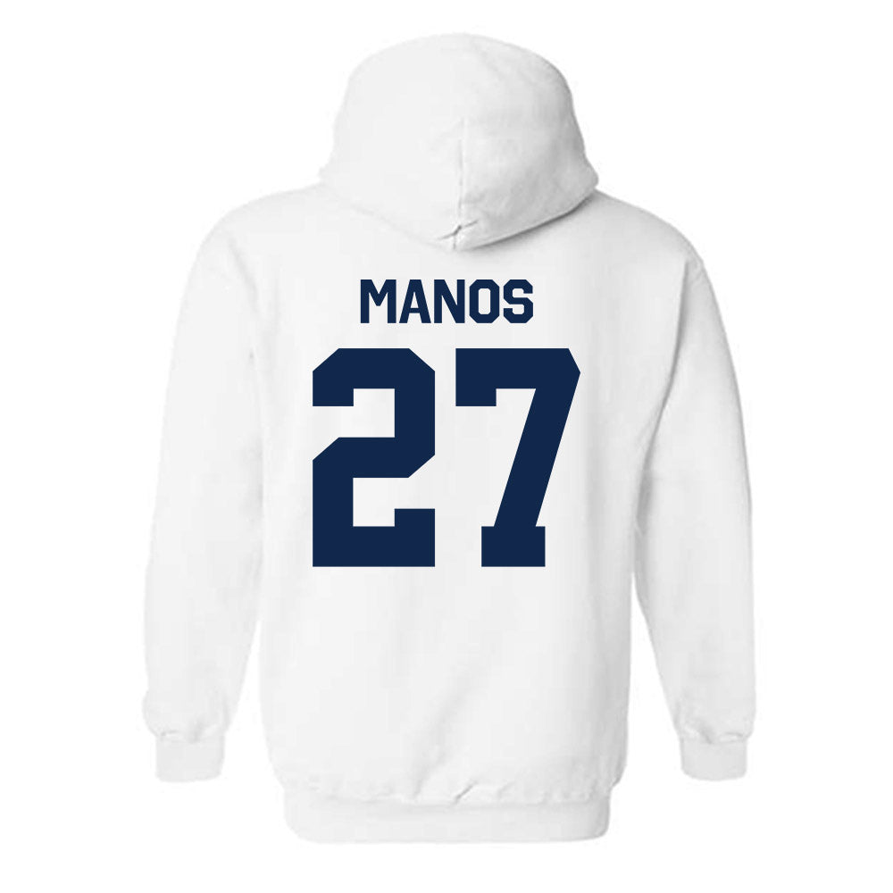Butler - NCAA Baseball : JJ Manos - Classic Shersey Hooded Sweatshirt-1