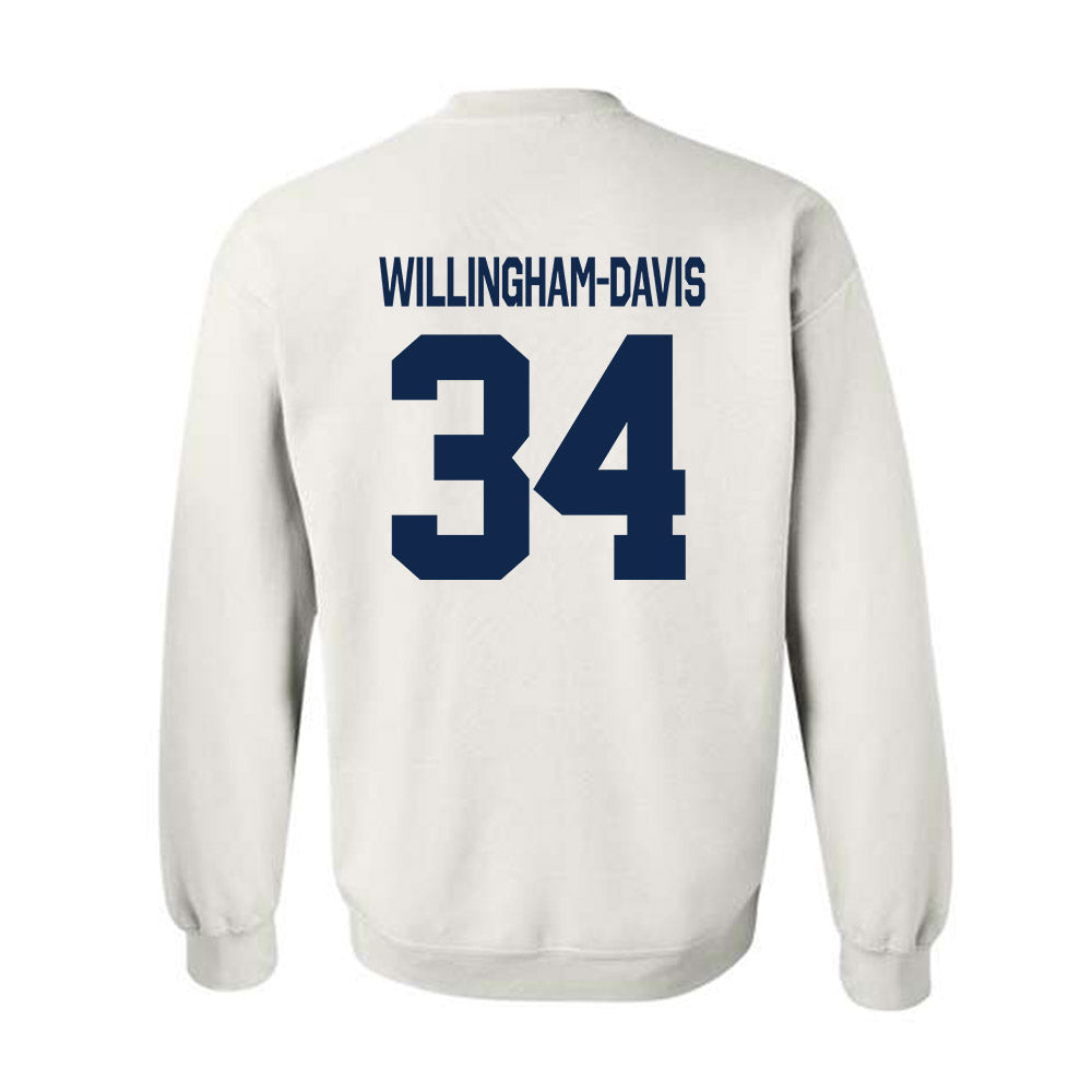 Butler - NCAA Football : Zac Willingham-Davis - Classic Shersey Crewneck Sweatshirt-1