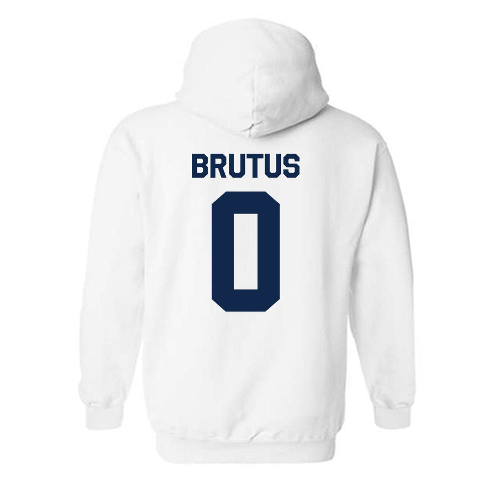 Butler - NCAA Men's Basketball : Herly Brutus - Classic Shersey Hooded Sweatshirt-1