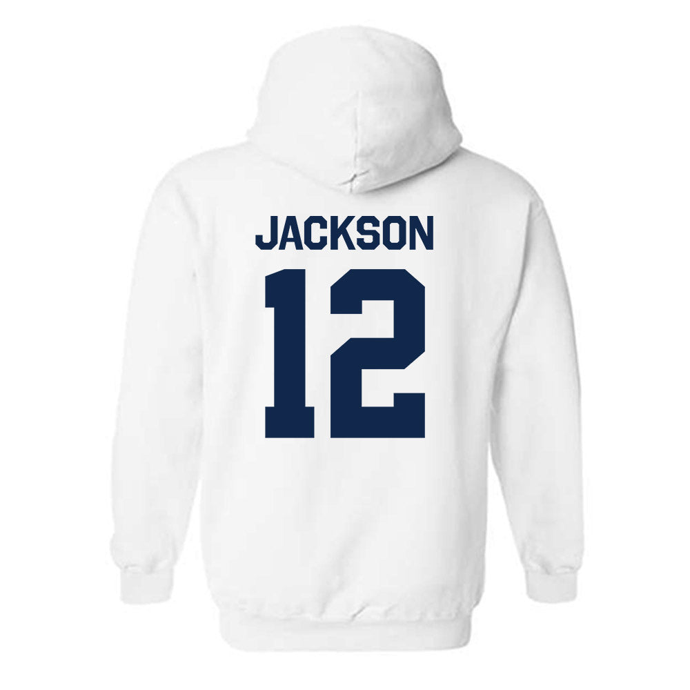Butler - NCAA Women's Basketball : Saniya Jackson - Classic Shersey Hooded Sweatshirt-1