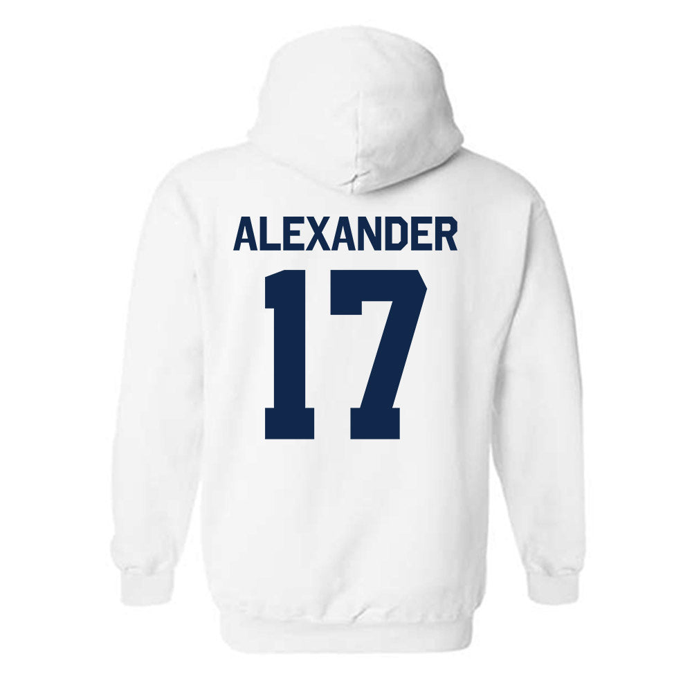 Butler - NCAA Softball : Makena Alexander - Classic Shersey Hooded Sweatshirt-1
