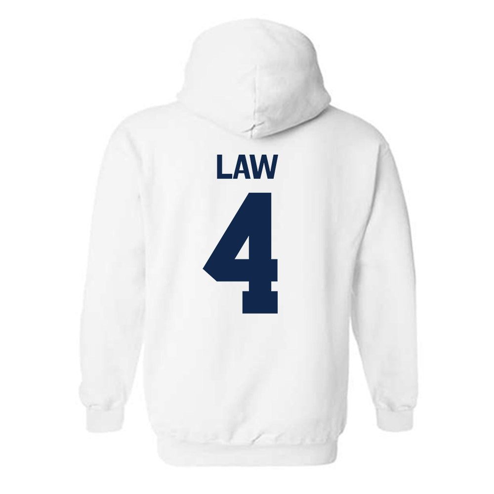 Butler - NCAA Softball : Paxton Law - Classic Shersey Hooded Sweatshirt-1