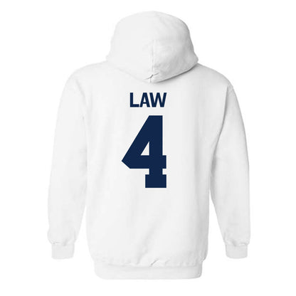 Butler - NCAA Softball : Paxton Law - Classic Shersey Hooded Sweatshirt-1