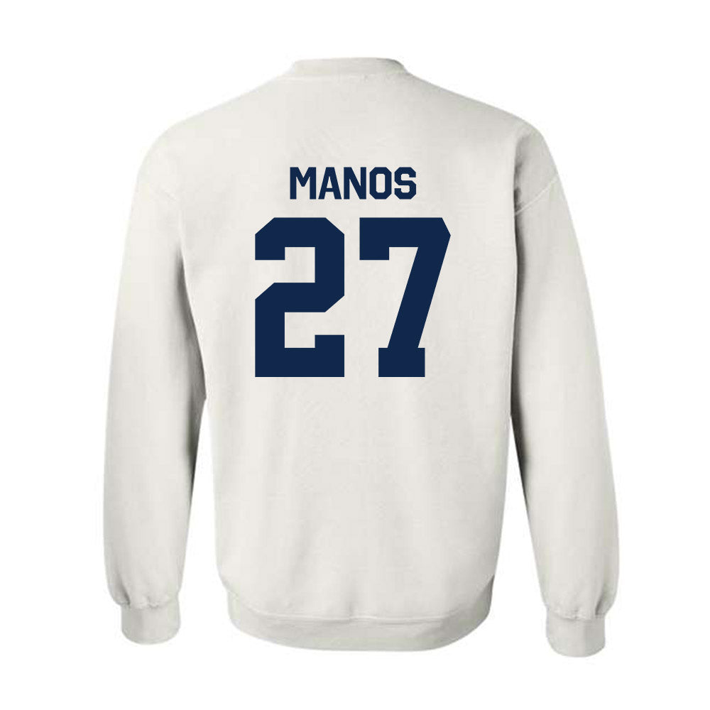 Butler - NCAA Baseball : JJ Manos - Classic Shersey Crewneck Sweatshirt-1