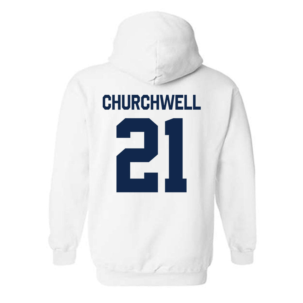 Butler - NCAA Women's Lacrosse : Grace Churchwell - Classic Shersey Hooded Sweatshirt-1