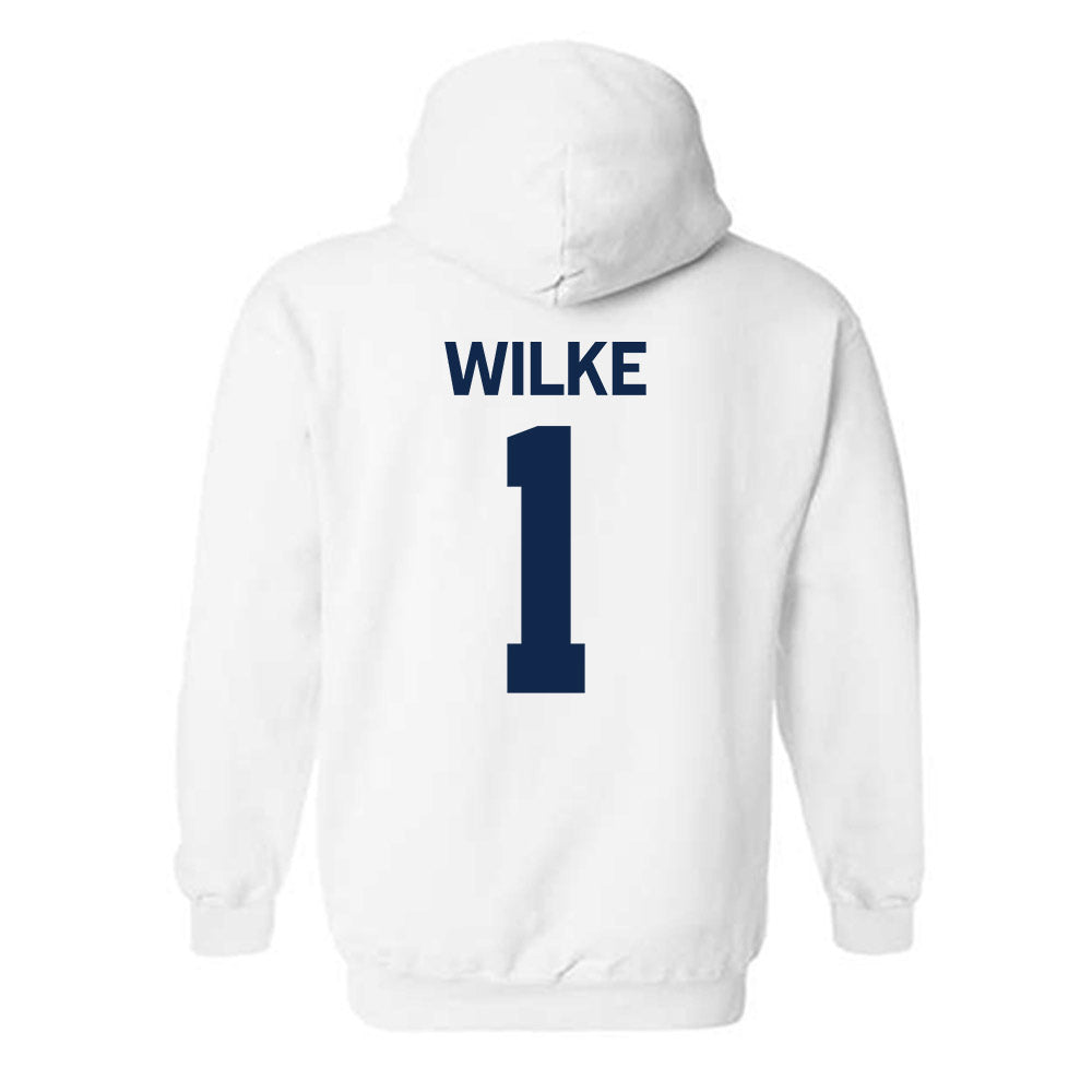 Butler - NCAA Women's Basketball : Gabby Wilke - Classic Shersey Hooded Sweatshirt-1