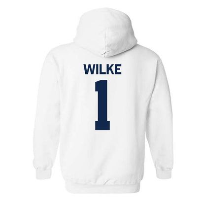 Butler - NCAA Women's Basketball : Gabby Wilke - Classic Shersey Hooded Sweatshirt-1