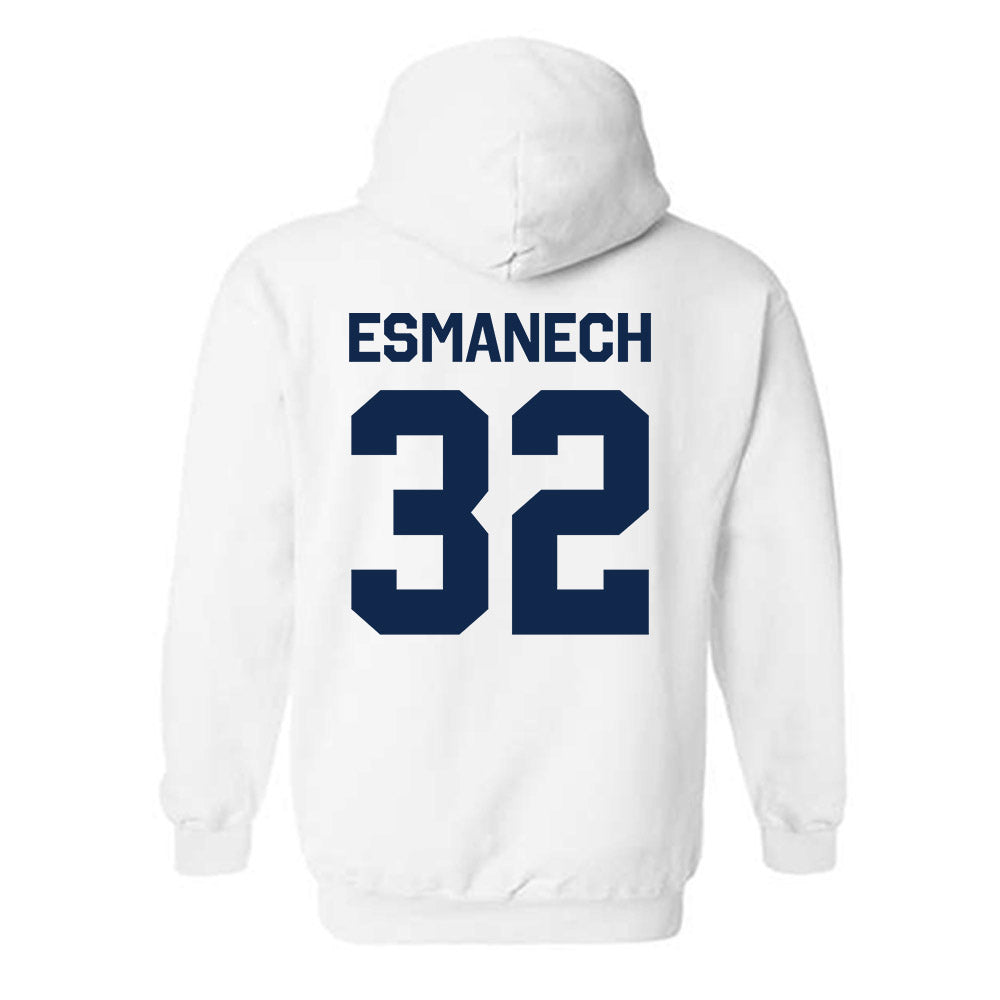 Butler - NCAA Men's Soccer : Inigo Esmanech - Classic Shersey Hooded Sweatshirt-1