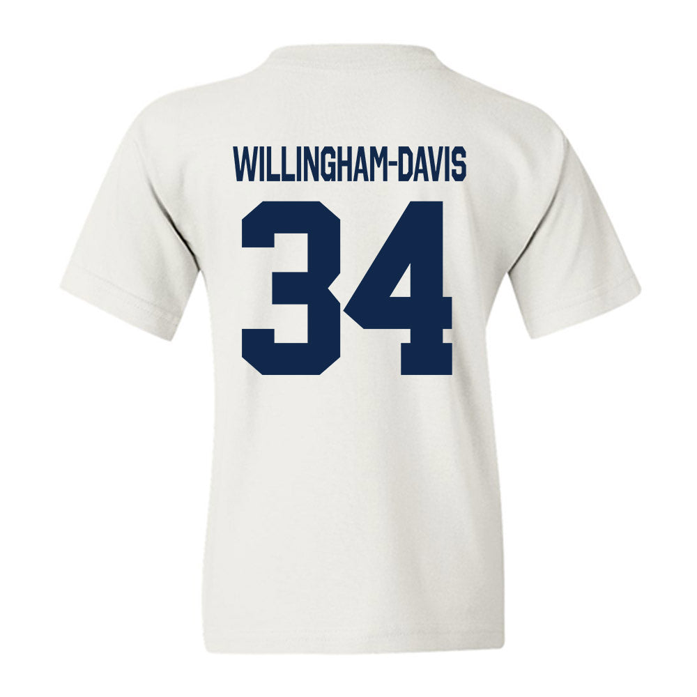 Butler - NCAA Football : Zac Willingham-Davis - Classic Shersey Youth T-Shirt-1