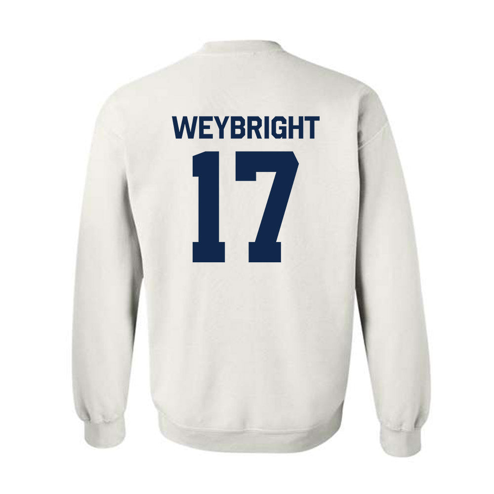 Butler - NCAA Football : Jack Weybright - Classic Shersey Crewneck Sweatshirt-1