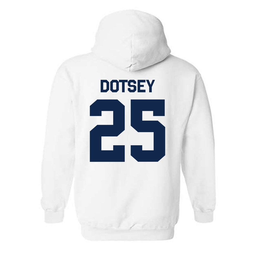 Butler - NCAA Women's Basketball : Caroline Dotsey - Classic Shersey Hooded Sweatshirt-1