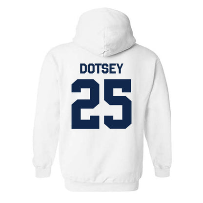 Butler - NCAA Women's Basketball : Caroline Dotsey - Classic Shersey Hooded Sweatshirt-1