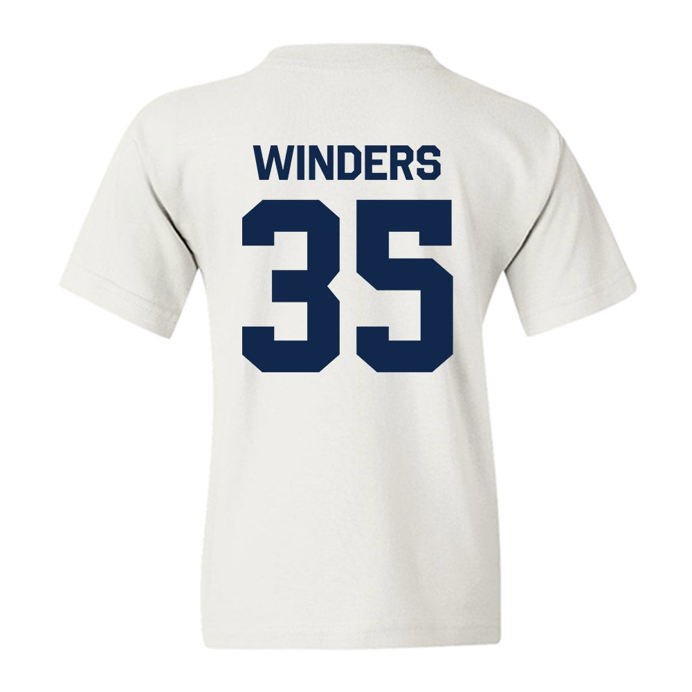Butler - NCAA Baseball : Max Winders - Classic Shersey Youth T-Shirt-1