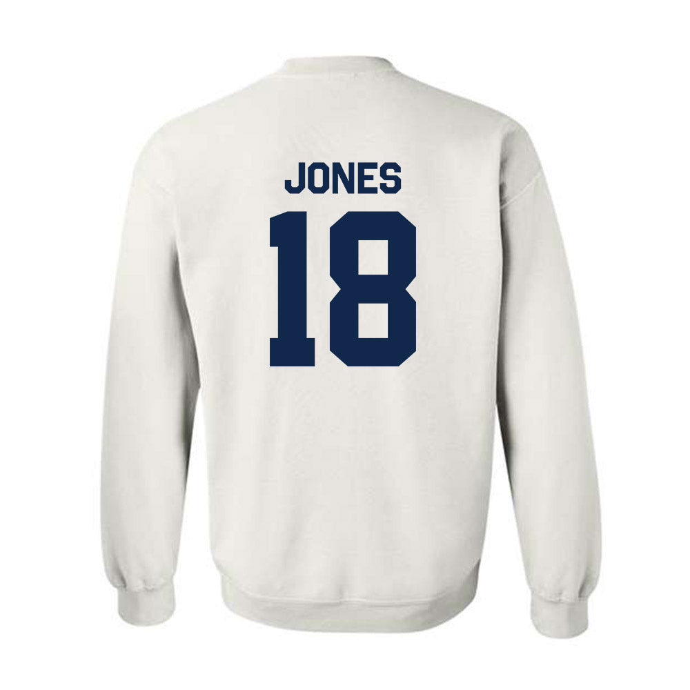 Butler - NCAA Football : Luke Jones - Classic Shersey Crewneck Sweatshirt-1