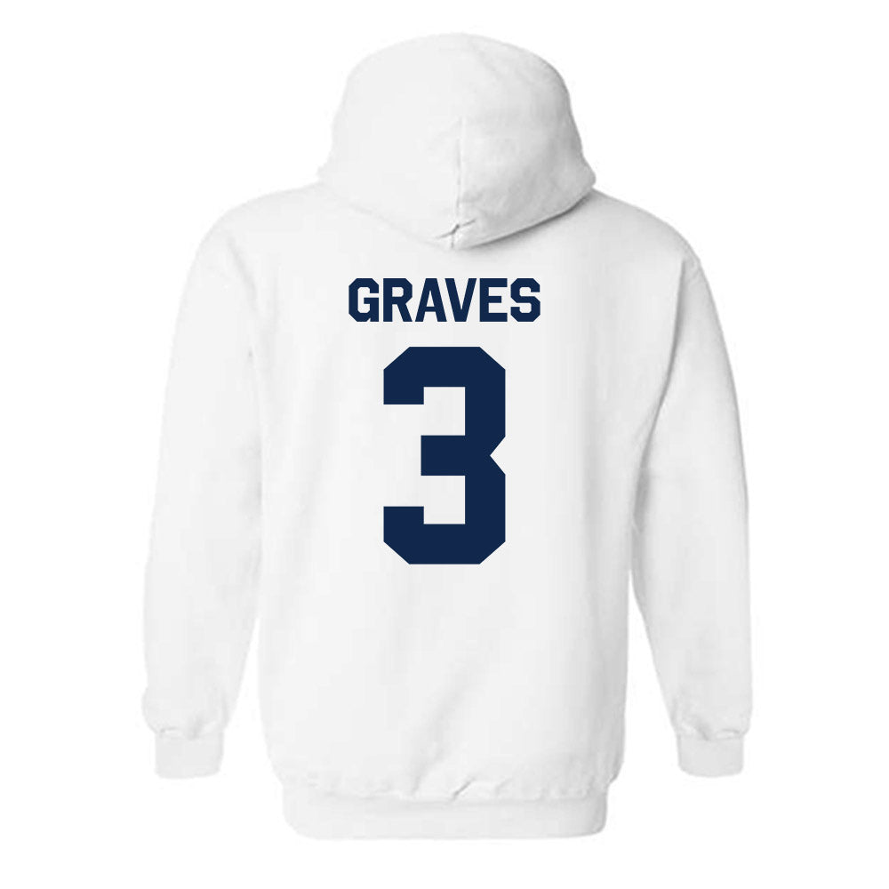 Butler - NCAA Women's Soccer : Chrissy Graves - Classic Shersey Hooded Sweatshirt-1