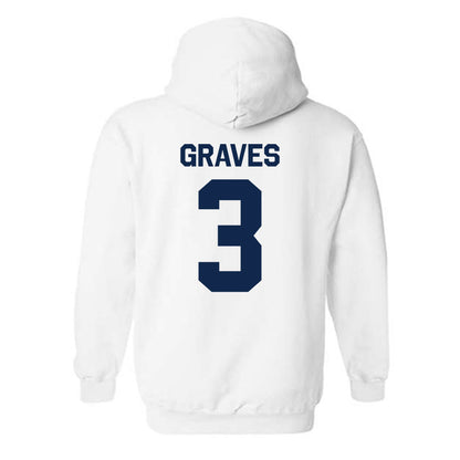 Butler - NCAA Women's Soccer : Chrissy Graves - Classic Shersey Hooded Sweatshirt-1
