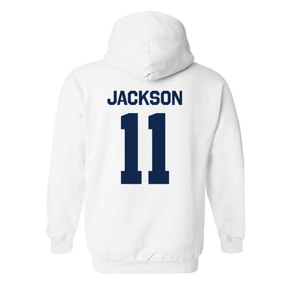 Butler - NCAA Women's Basketball : Nevaeh Jackson - Classic Shersey Hooded Sweatshirt-1