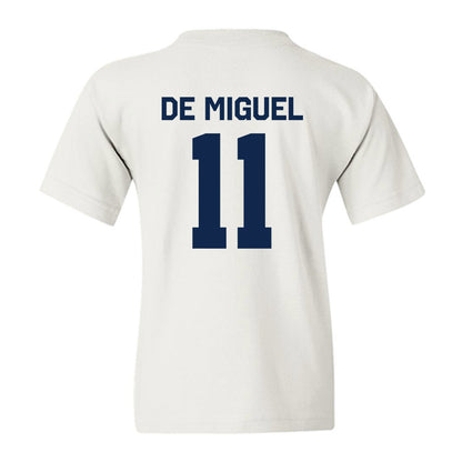 Butler - NCAA Men's Soccer : Nacho De Miguel - Classic Shersey Youth T-Shirt-1