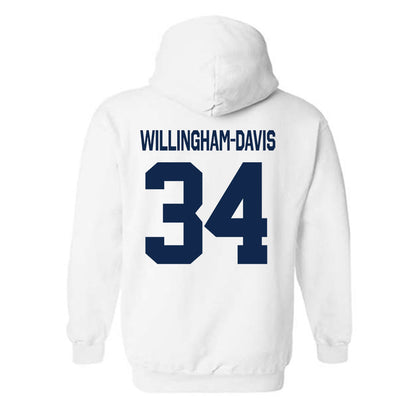 Butler - NCAA Football : Zac Willingham-Davis - Classic Shersey Hooded Sweatshirt-1