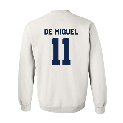 Butler - NCAA Men's Soccer : Nacho De Miguel - Classic Shersey Crewneck Sweatshirt-1