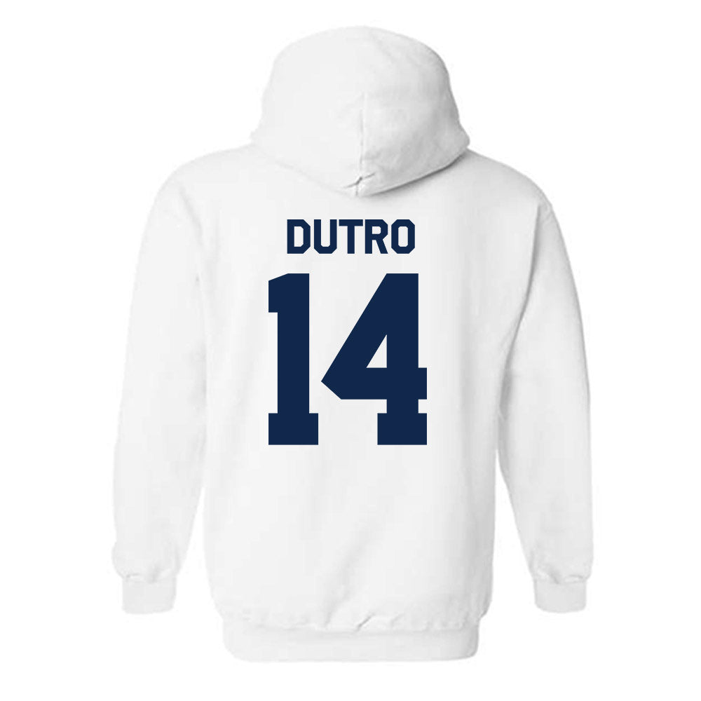 Butler - NCAA Women's Volleyball : Karen Dutro - Classic Shersey Hooded Sweatshirt-1