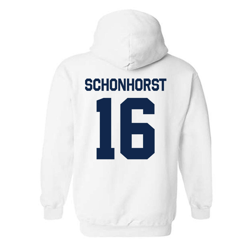 Butler - NCAA Football : Blair Schonhorst - Classic Shersey Hooded Sweatshirt-1