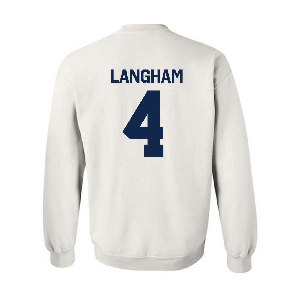 Butler - NCAA Women's Basketball : Kennedy Langham - Classic Shersey Crewneck Sweatshirt-1