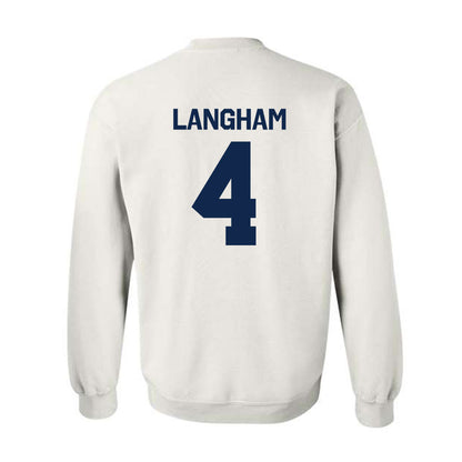 Butler - NCAA Women's Basketball : Kennedy Langham - Classic Shersey Crewneck Sweatshirt-1