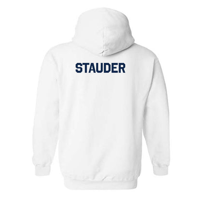 Butler - NCAA Women's Swimming & Diving : Annie Stauder - Classic Shersey Hooded Sweatshirt-1