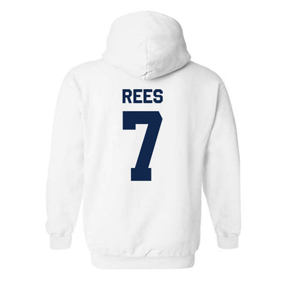 Butler - NCAA Women's Volleyball : Ellery Rees - Classic Shersey Hooded Sweatshirt-1