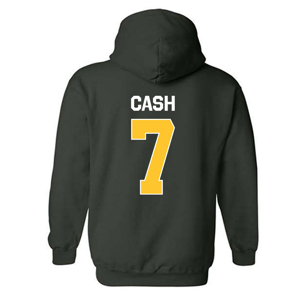 Siena - NCAA Men's Lacrosse : Logan Cash - Classic Shersey Hooded Sweatshirt-1