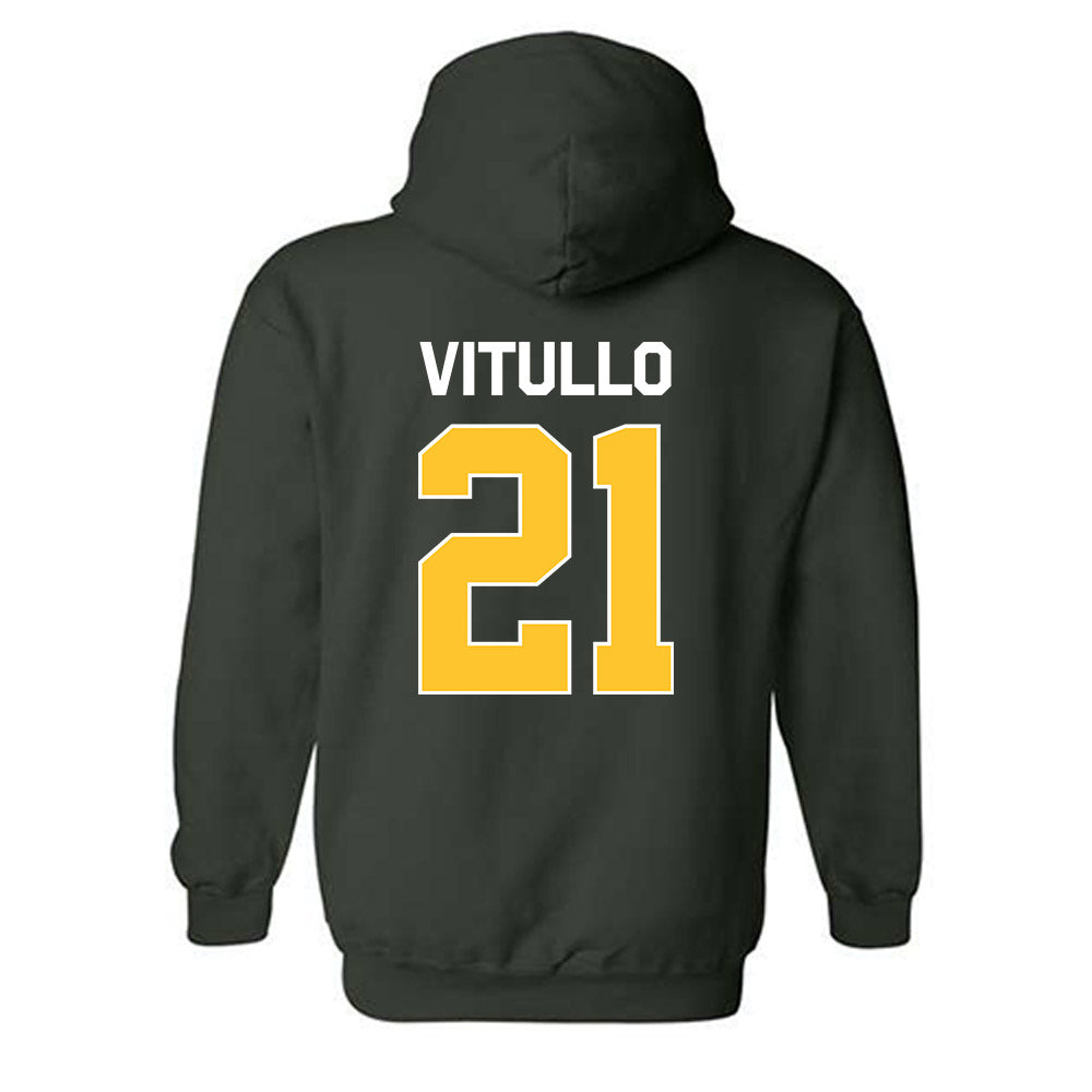 Siena - NCAA Women's Soccer : Sophia Vitullo - Classic Shersey Hooded Sweatshirt-1