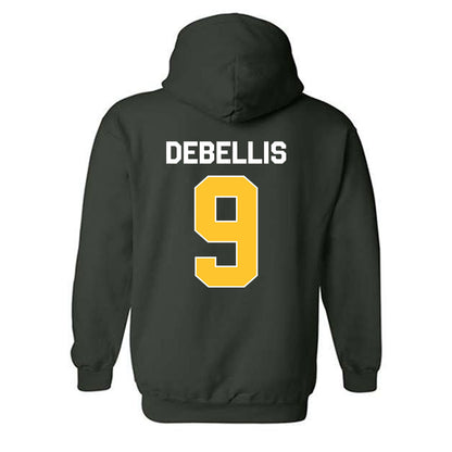 Siena - NCAA Men's Lacrosse : Vito DeBellis - Classic Shersey Hooded Sweatshirt-1