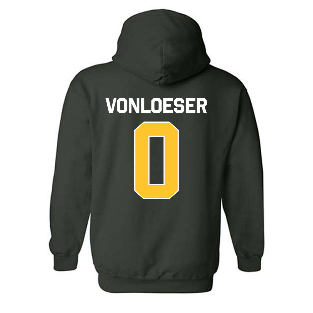 Siena - NCAA Women's Soccer : Addison VonLoeser - Classic Shersey Hooded Sweatshirt-1