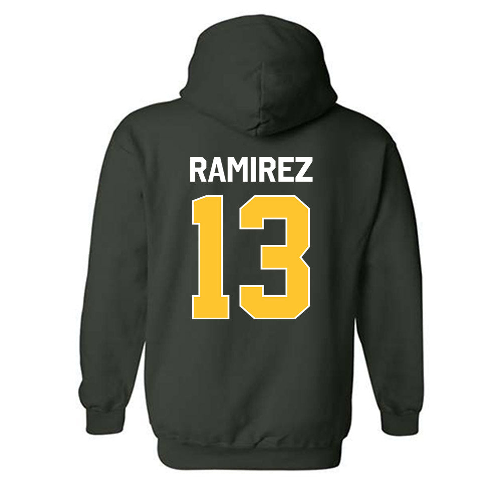 Siena - NCAA Baseball : Steven Ramirez - Classic Shersey Hooded Sweatshirt-1
