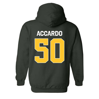 Siena - NCAA Men's Lacrosse : John Accardo - Classic Shersey Hooded Sweatshirt-1