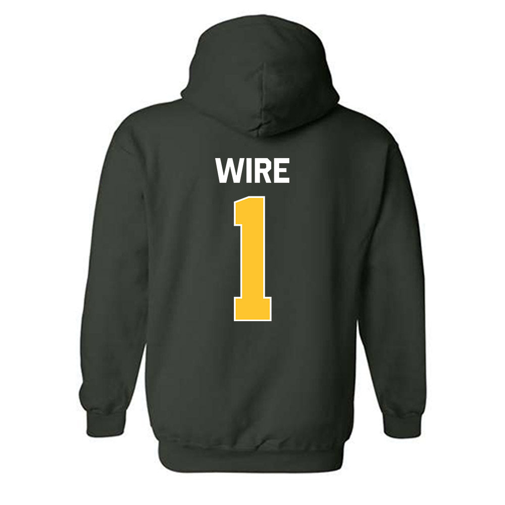 Siena - NCAA Women's Volleyball : Gabrielle Wire - Classic Shersey Hooded Sweatshirt-1