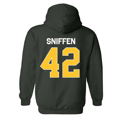 Siena - NCAA Men's Lacrosse : William Sniffen - Classic Shersey Hooded Sweatshirt-1