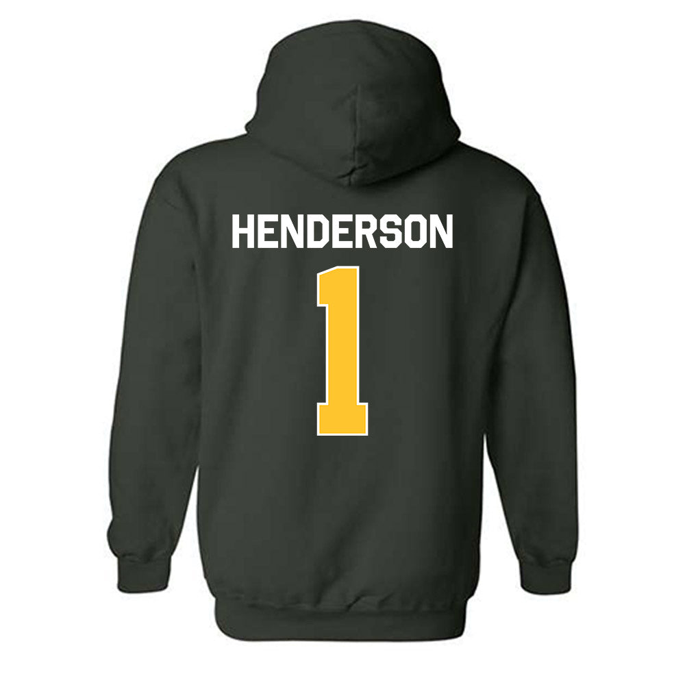 Siena - NCAA Men's Basketball : Isaiah Henderson - Classic Shersey Hooded Sweatshirt-1