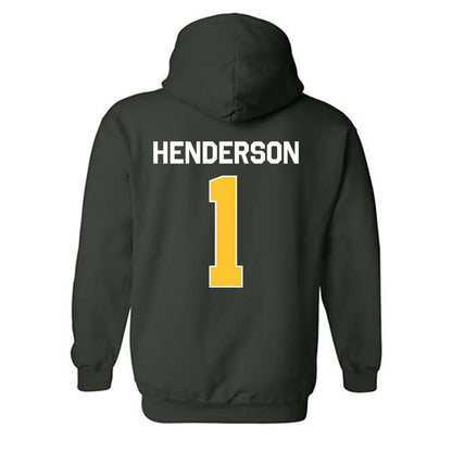 Siena - NCAA Men's Basketball : Isaiah Henderson - Classic Shersey Hooded Sweatshirt-1