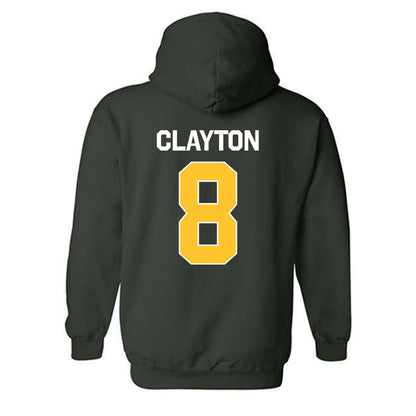 Siena - NCAA Men's Basketball : Mosi Clayton - Classic Shersey Hooded Sweatshirt-1