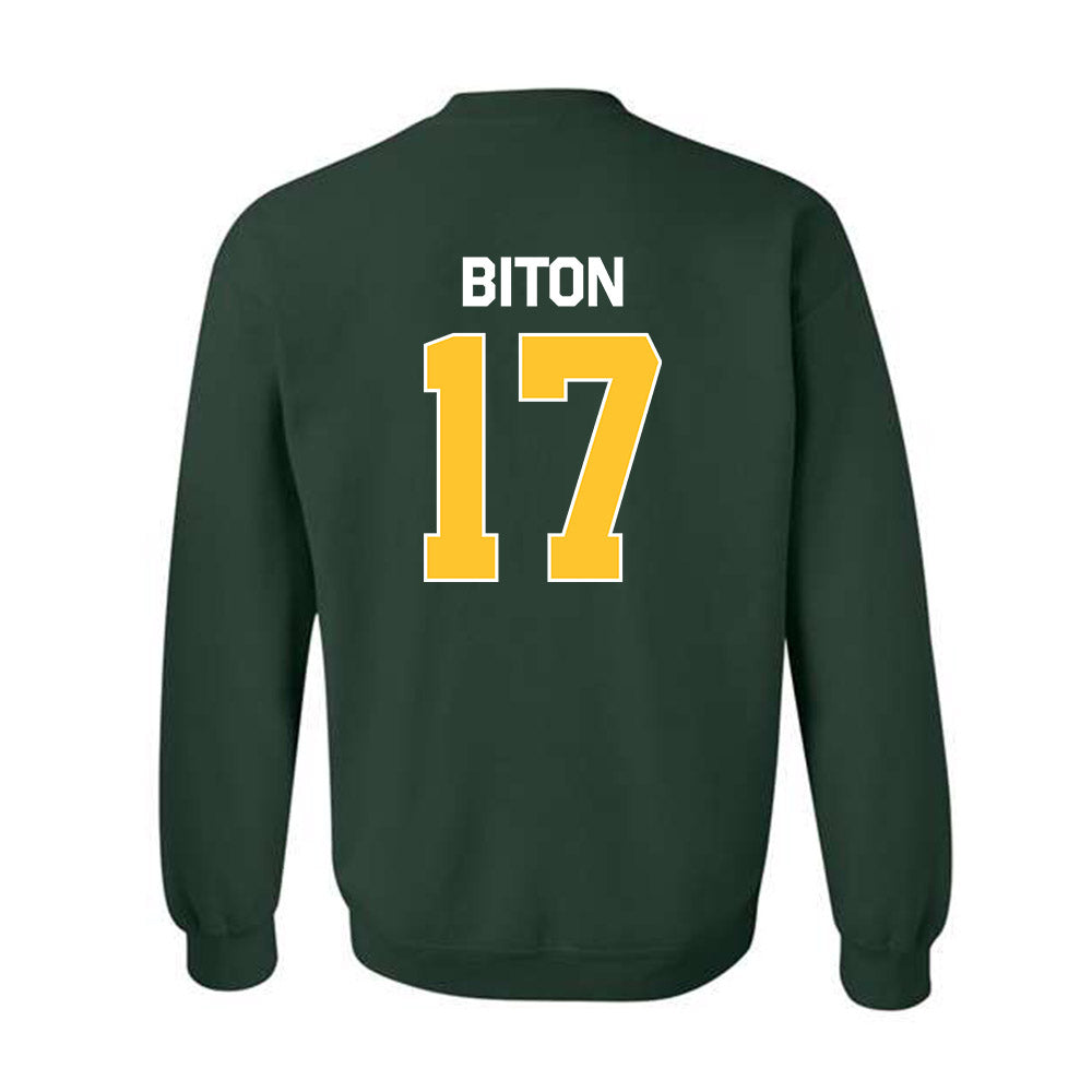 Siena - NCAA Men's Soccer : Ben Biton - Classic Shersey Crewneck Sweatshirt-1