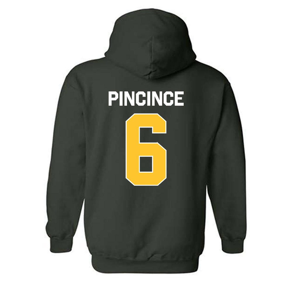 Siena - NCAA Baseball : Owen Pincince - Classic Shersey Hooded Sweatshirt-1