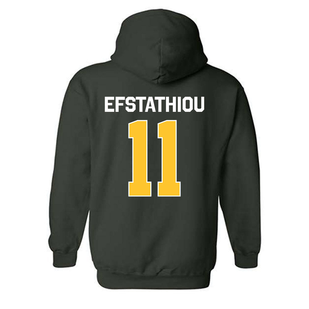 Siena - NCAA Women's Lacrosse : Angelica Efstathiou - Classic Shersey Hooded Sweatshirt-1